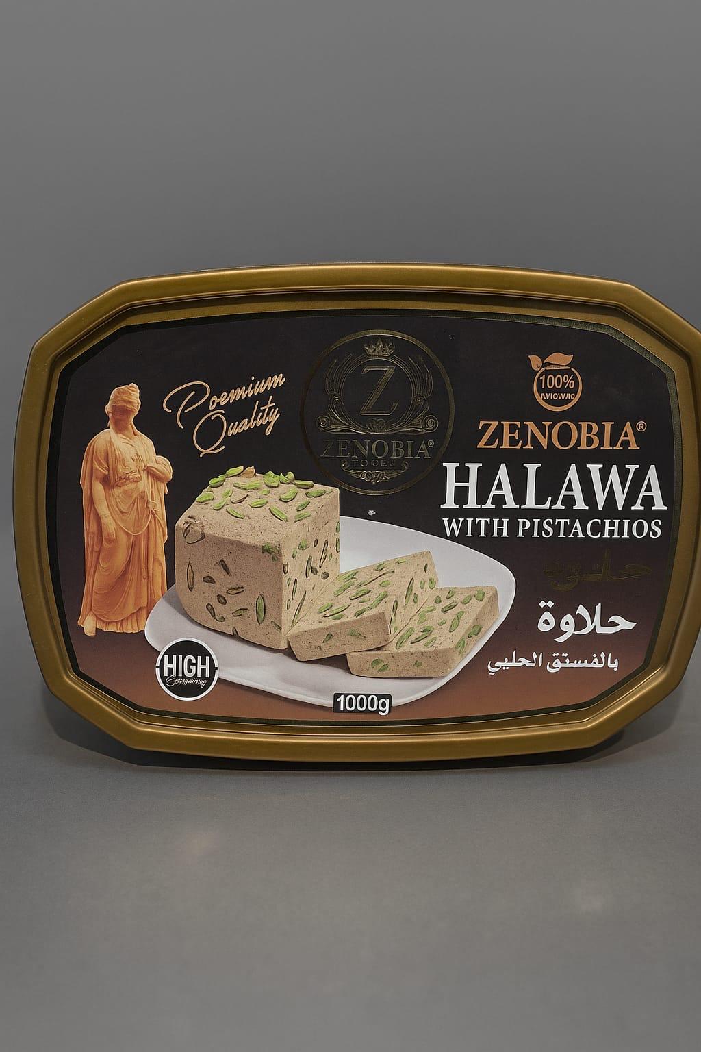 Zenobia Halawa with Pistachio